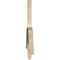 Ekena Millwork Bellingham Smooth Timber Gable Bracket, Douglas Fir, 108"W x 18"H x 1 1/2"D x 5 1/2"F, 4/12 Pitch GBW108X18X0206BEL00SDF - alternate 2